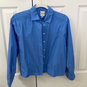Maeve Sky Blue Collared Shirt